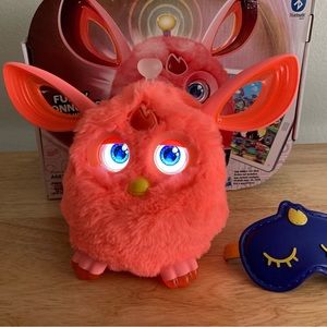Hasbro Furby Connect, Box And Sleep Mask-WORKS!